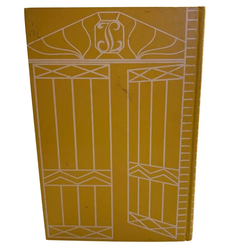 Vtg 1968 Houston Junior League Cook Book Yellow Pineapple Cover MCM Retro Texas